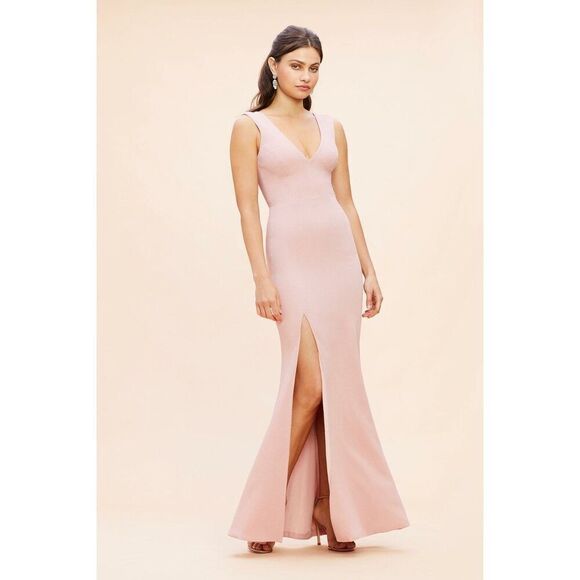 Dress The Population Sandra Gown in Blush Size XXS NWT - Picture 1 of 12